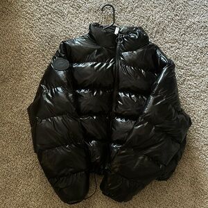 Fabletics black puffer